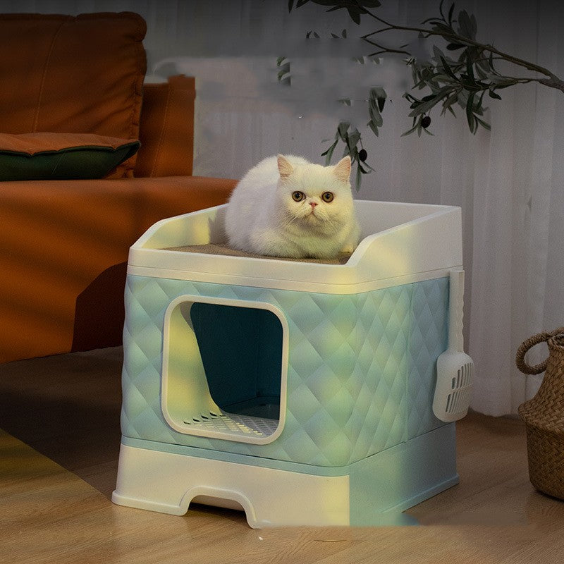 Removable & Washable Foldable Cat Nest Bed