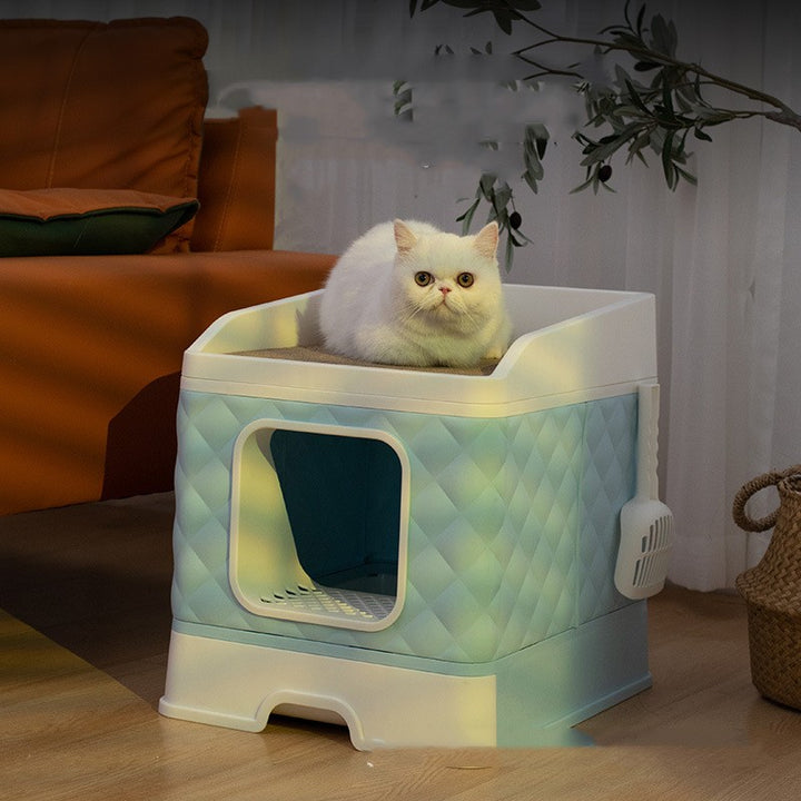 Removable & Washable Foldable Cat Nest Bed