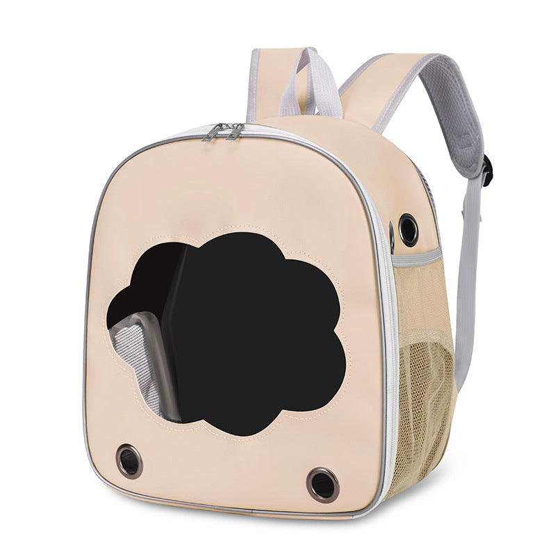 Large-Capacity Portable Space Capsule Backpack for Pets