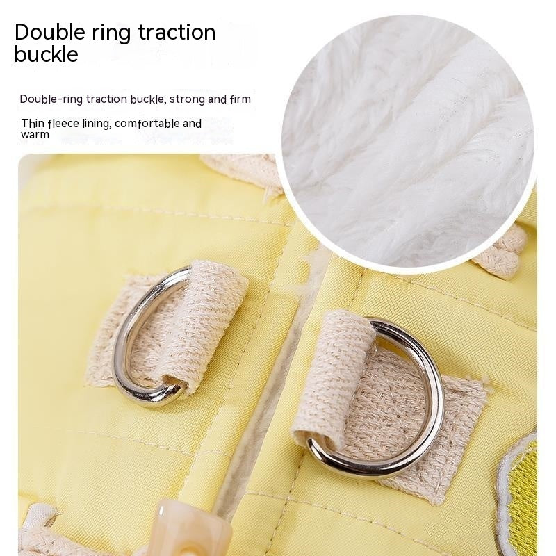 Thickened Cotton-Padded Autumn & Winter Cat Clothes, Anti-Lint