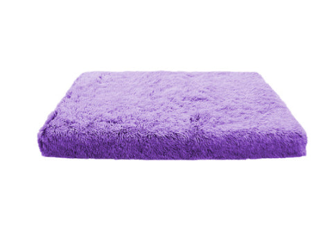 Plush Square Pet Sofa Bed with Memory Foam for Deep Sleep