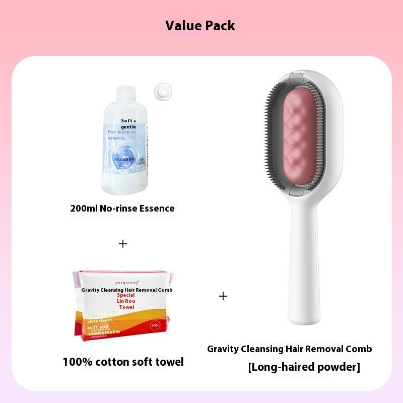Dematting Pet Grooming Brush for Dogs and Cats Hair Removal