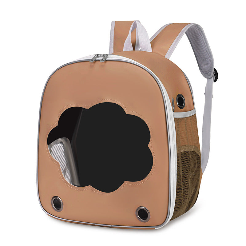 Large-Capacity Portable Space Capsule Backpack for Pets