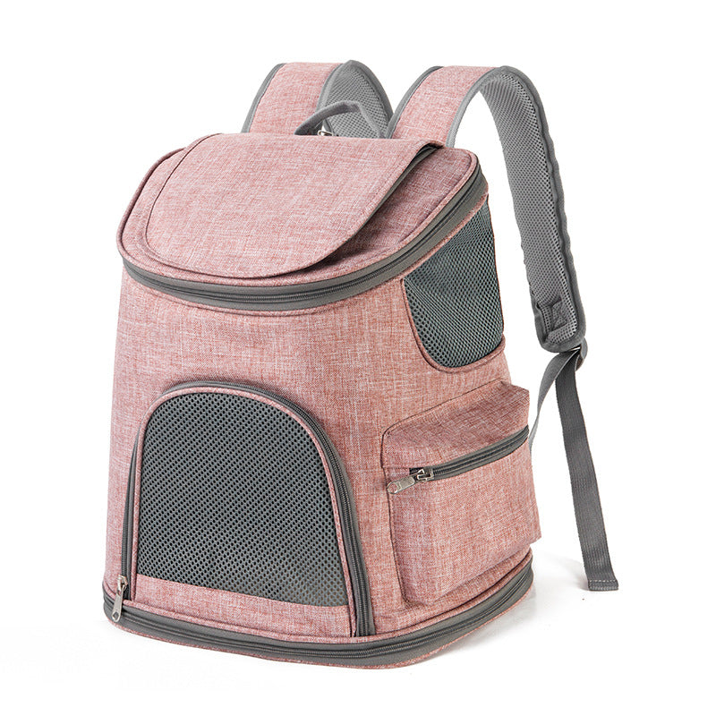 Oxford Cloth Portable Dog Backpack for Shoulder Carrying Pets