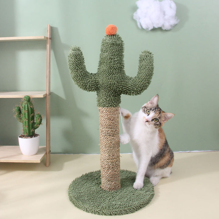Sisal Cactus Cat Climbing Tower Toy