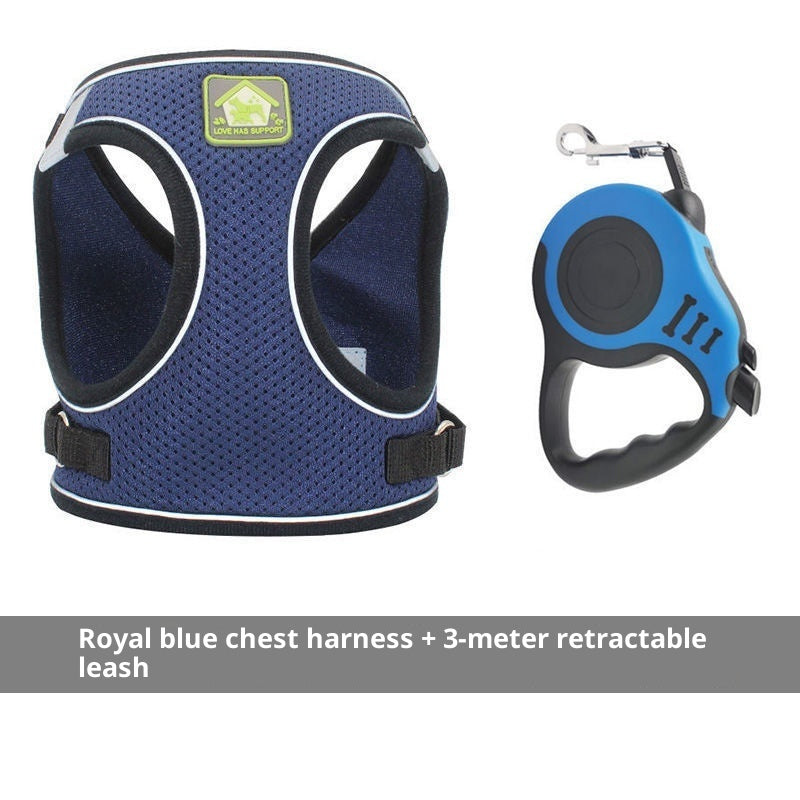 Breathable Anti-Escape Vest and Leash for Safe Cat Walking