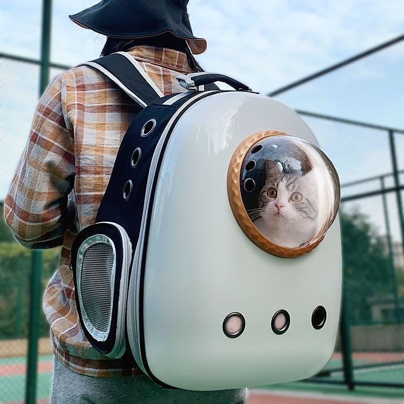 Plus-Sized Space Capsule Backpack for Cats and Small Pets