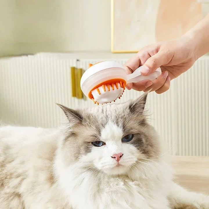 Automatic Dual-Purpose Pet Bath Brush for Cats and Dogs