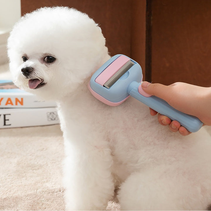 Pet Deshedding Grooming Brush for Dogs and Cats, Dematting Tool