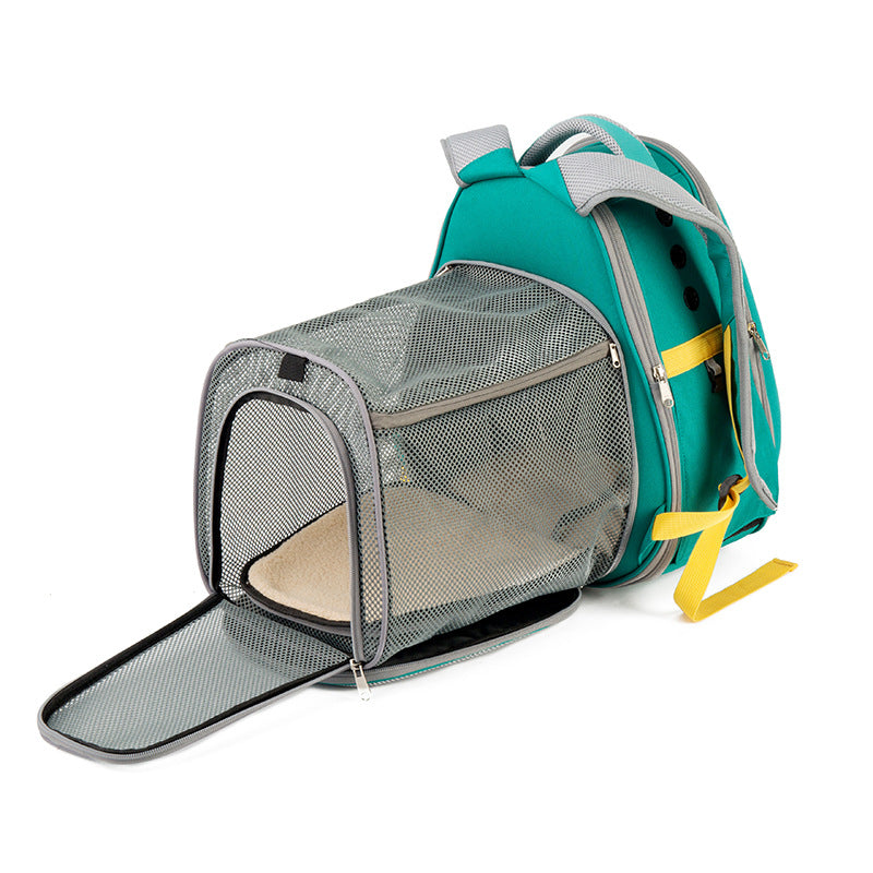Large-Capacity Breathable Backpack for Pets Comfortable Travel