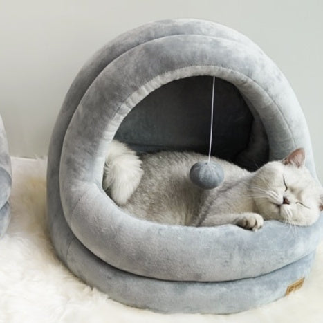 Cozy Indoor Cat & Small Dog Bed Sofa Nest