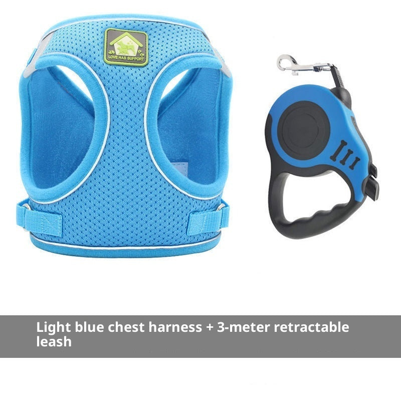 Breathable Anti-Escape Vest and Leash for Safe Cat Walking