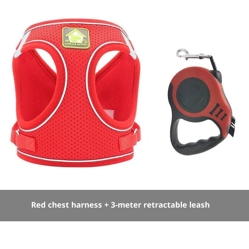 Breathable Anti-Escape Vest and Leash for Safe Cat Walking