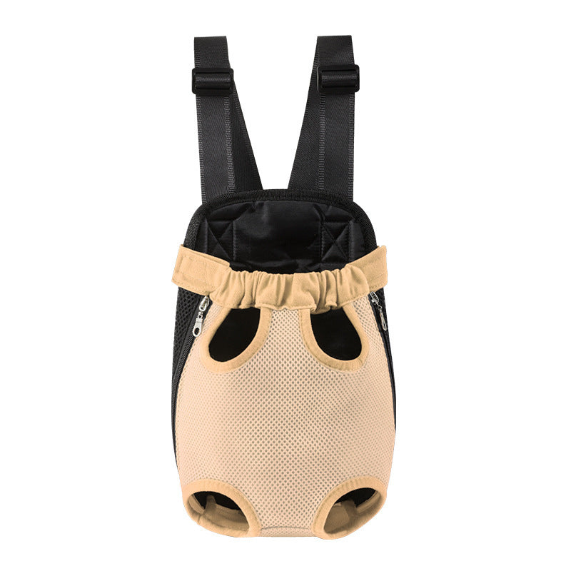 Breathable Adjustable Dog Carrier Backpack for Small Dogs Hiking Travel