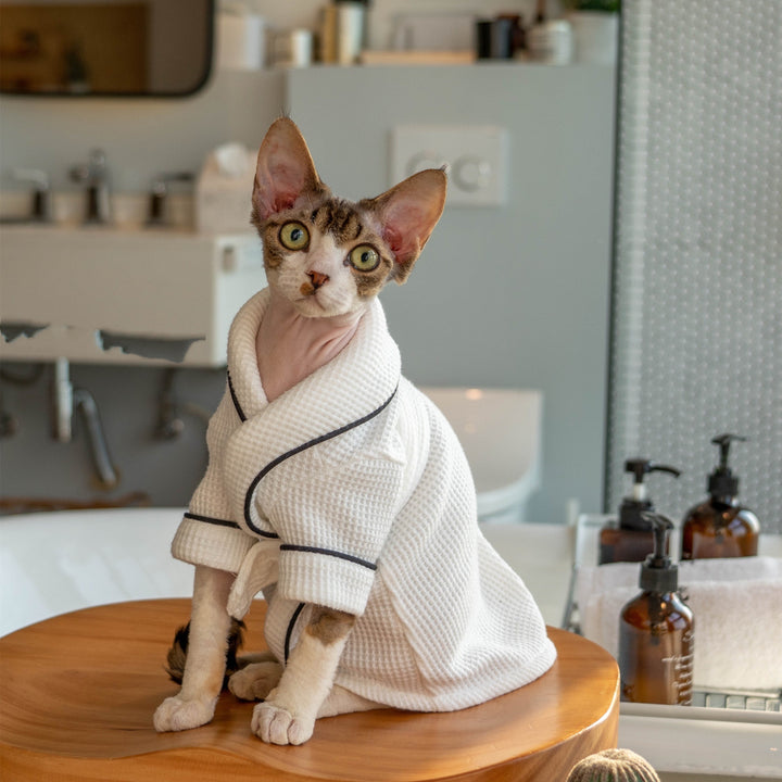 Soft Highly Absorbent Pet Bathrobe and Towel