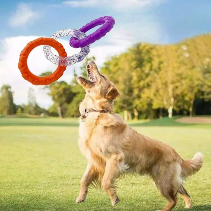 Floating Flying Disk Dog Toy for Water & Training