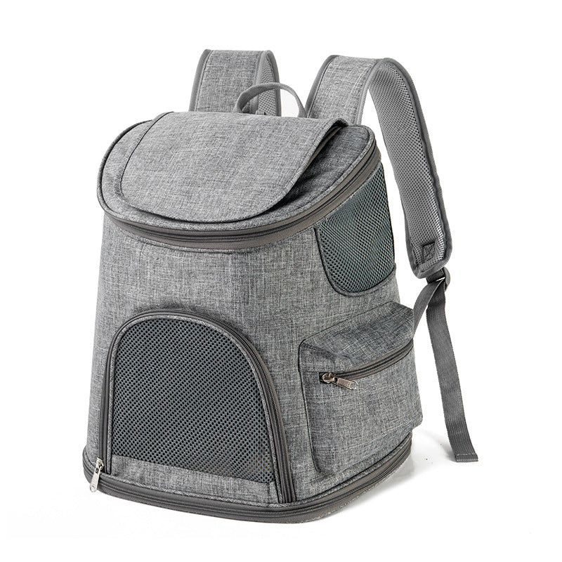 Oxford Cloth Portable Dog Backpack for Shoulder Carrying Pets