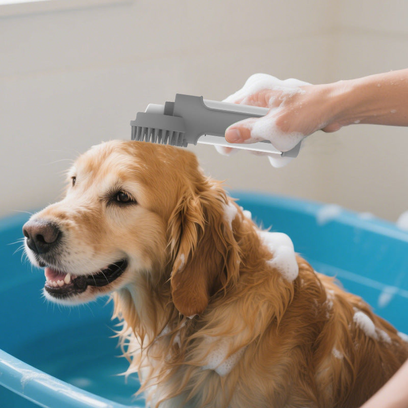 2-in-1 Silicone Multi-Functional Pet Bath Brush