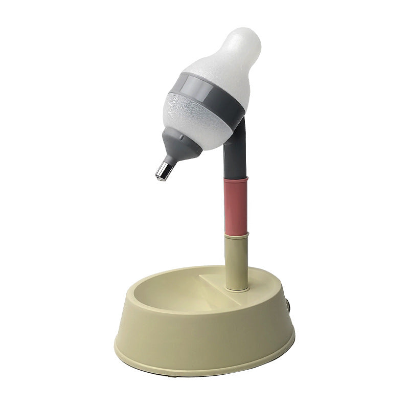 Automatic Adjustable Height Pet Water Dispenser & Feeder Bowl