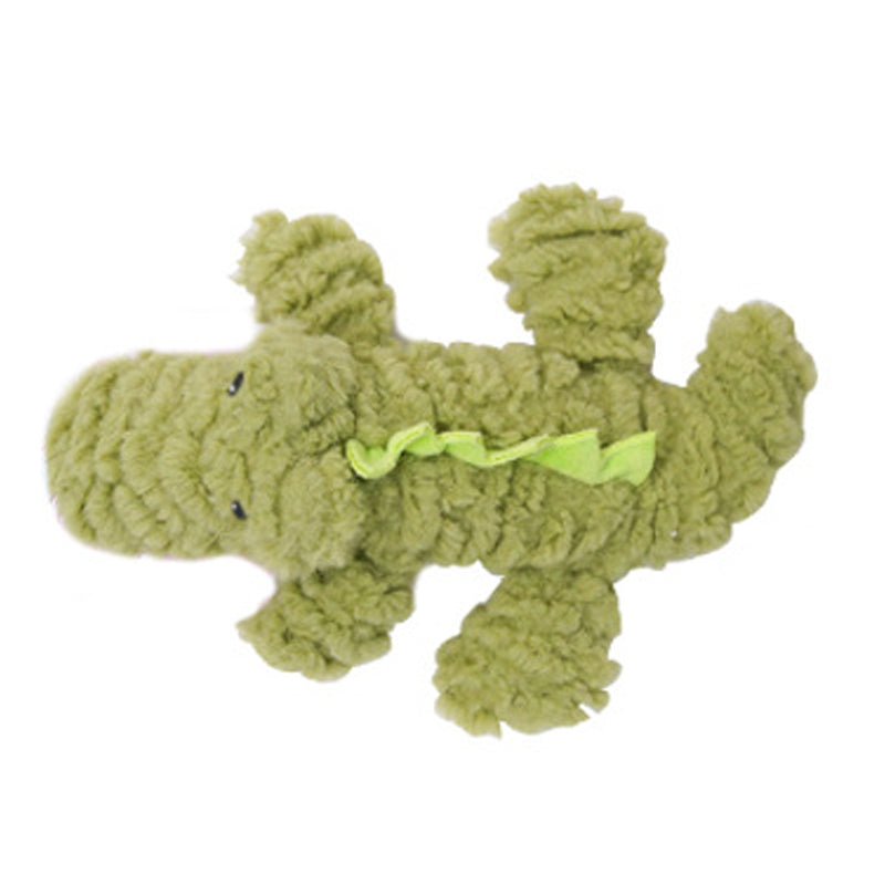 Plush Animal-Shaped Bite-Resistant Squeaky Dog Toy