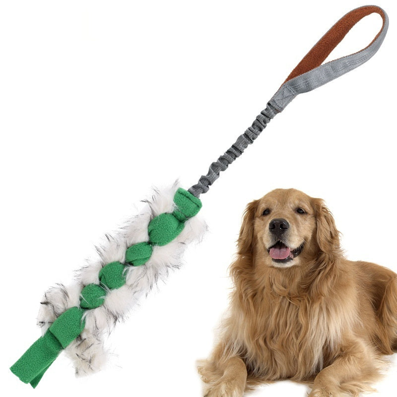 Cord Teether Tug-of-War Interactive Bite-Resistant Dog Toy