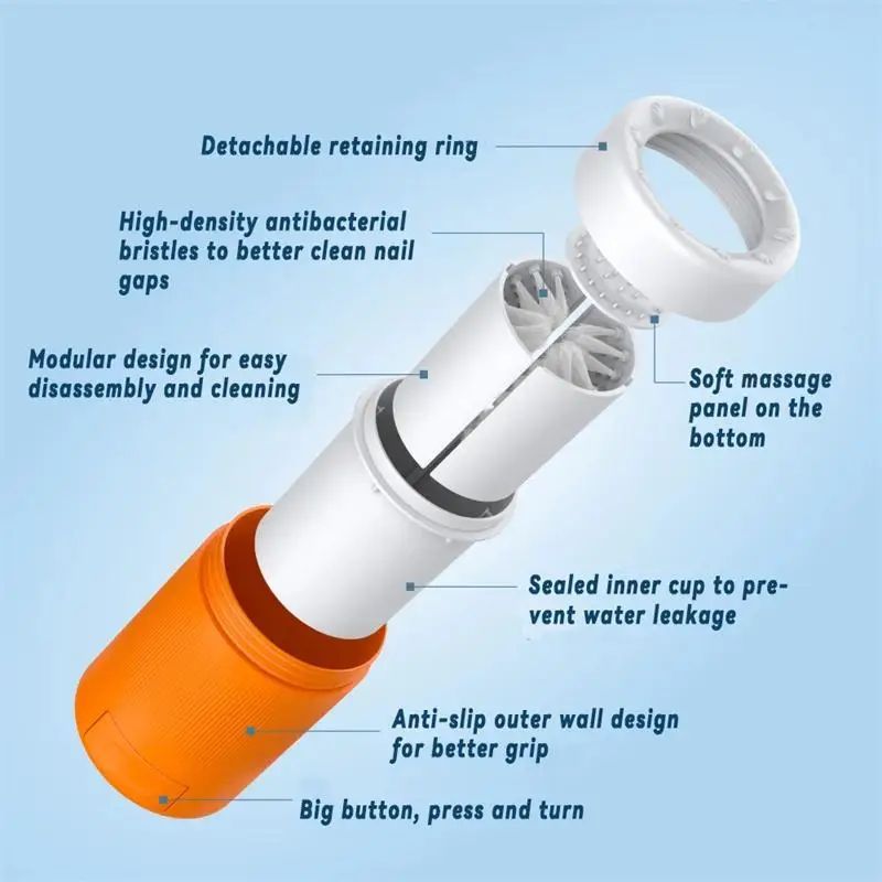 Automatic Pet Paw Washing Cup for Dogs Grooming and Cleaning