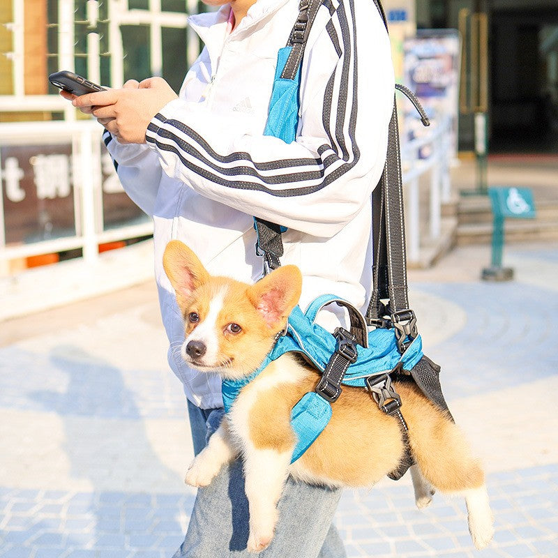 Multifunctional Chest and Back Pet Backpack for Comfortable Carrying