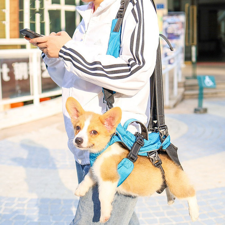 Multifunctional Chest and Back Pet Backpack for Comfortable Carrying