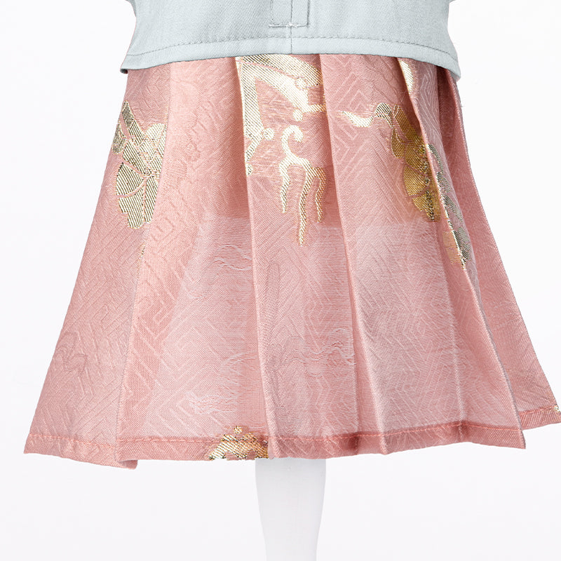 Traditional Hanfu-Style Clothes for Cats and Dogs Skirt Outfit