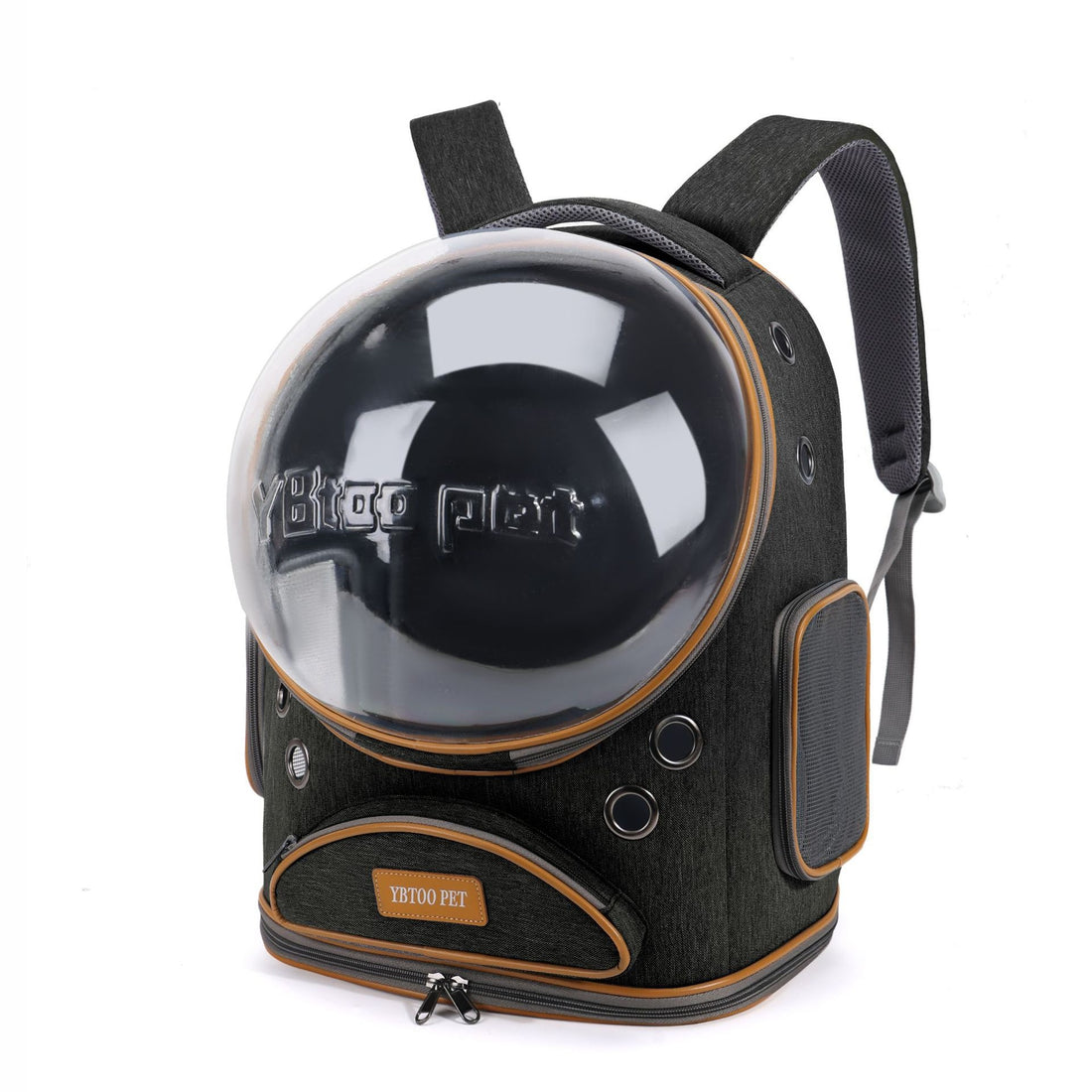 Transparent Large-Capacity Portable Pet Backpack for Cats and Small Dogs