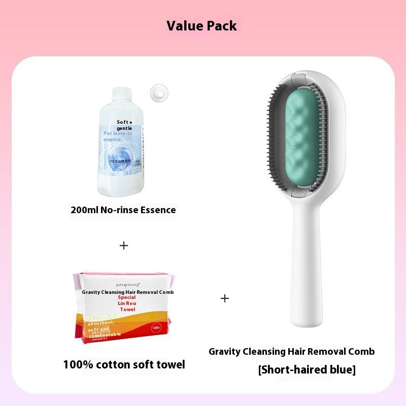Dematting Pet Grooming Brush for Dogs and Cats Hair Removal
