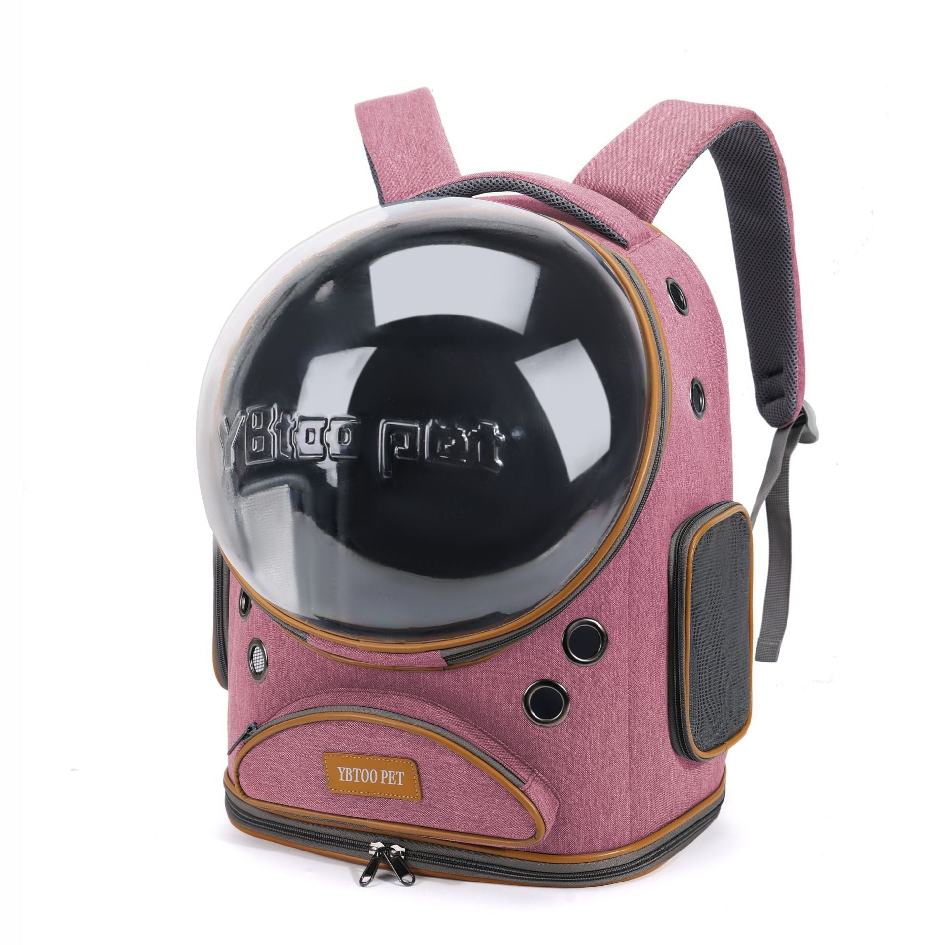 Transparent Large-Capacity Portable Pet Backpack for Cats and Small Dogs