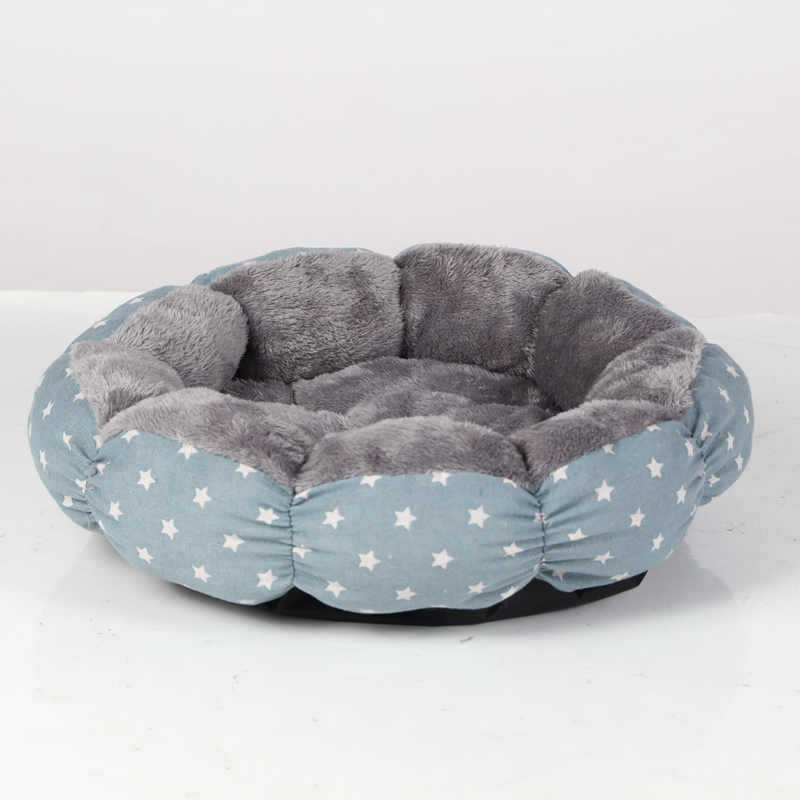 Round Calming Donut Bed for Cats & Small Dogs