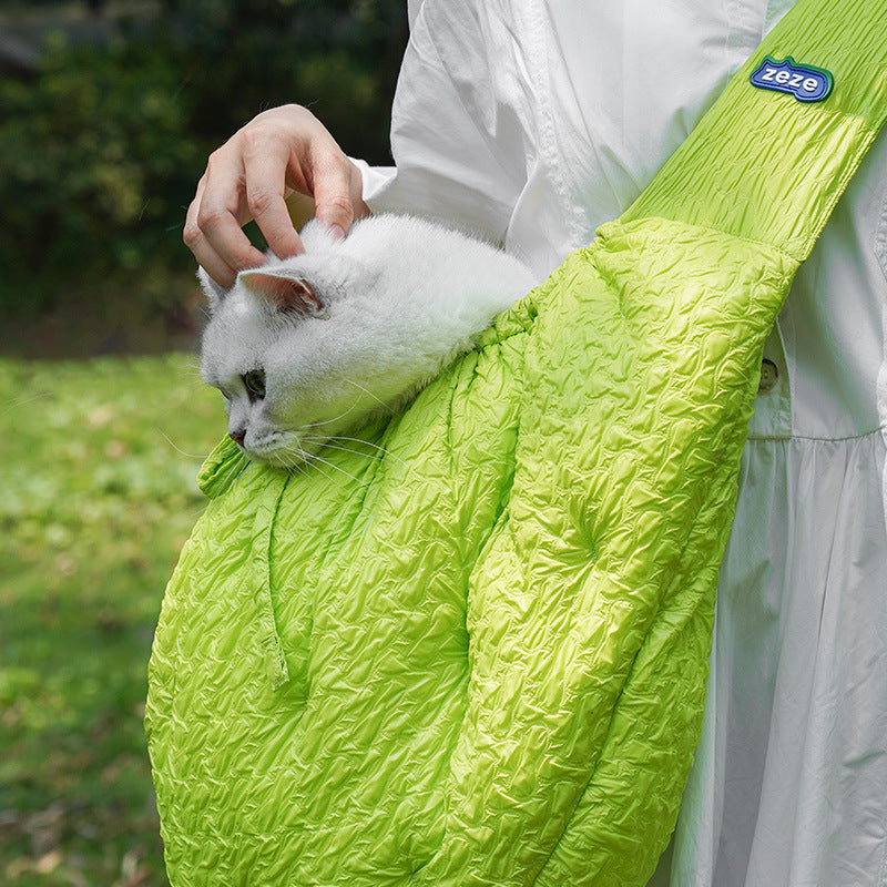 Portable Shoulder Dog Carrier Bag for Small Dogs and Cats, Warm and Secure