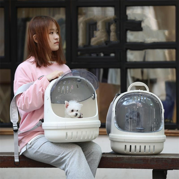 Portable Space Capsule Backpack for Cats and Small Pets