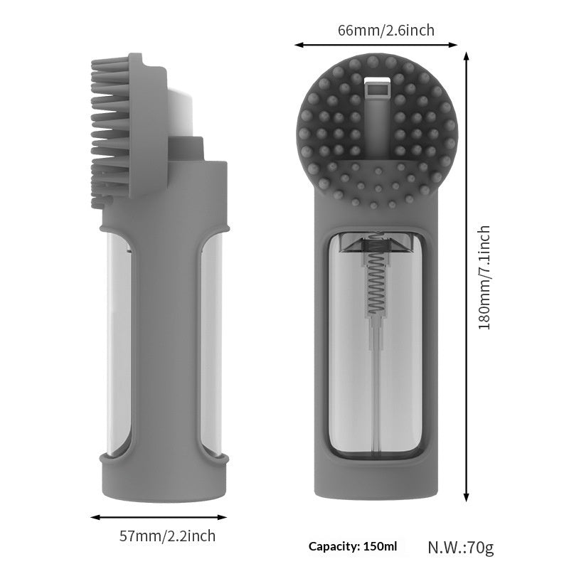 2-in-1 Silicone Multi-Functional Pet Bath Brush