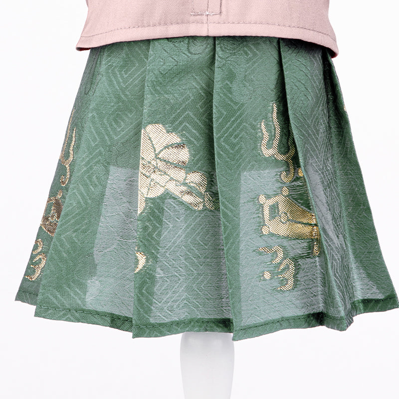 Traditional Hanfu-Style Clothes for Cats and Dogs Skirt Outfit