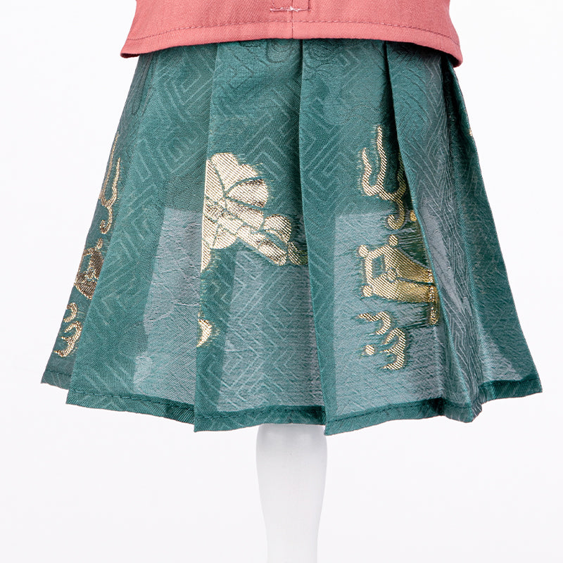 Traditional Hanfu-Style Clothes for Cats and Dogs Skirt Outfit