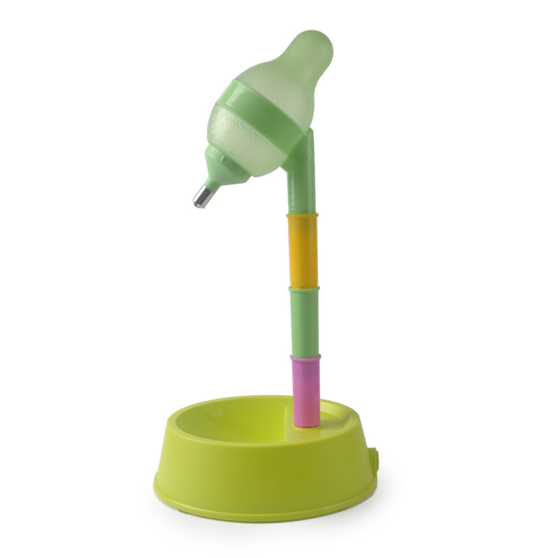 Automatic Adjustable Height Pet Water Dispenser & Feeder Bowl