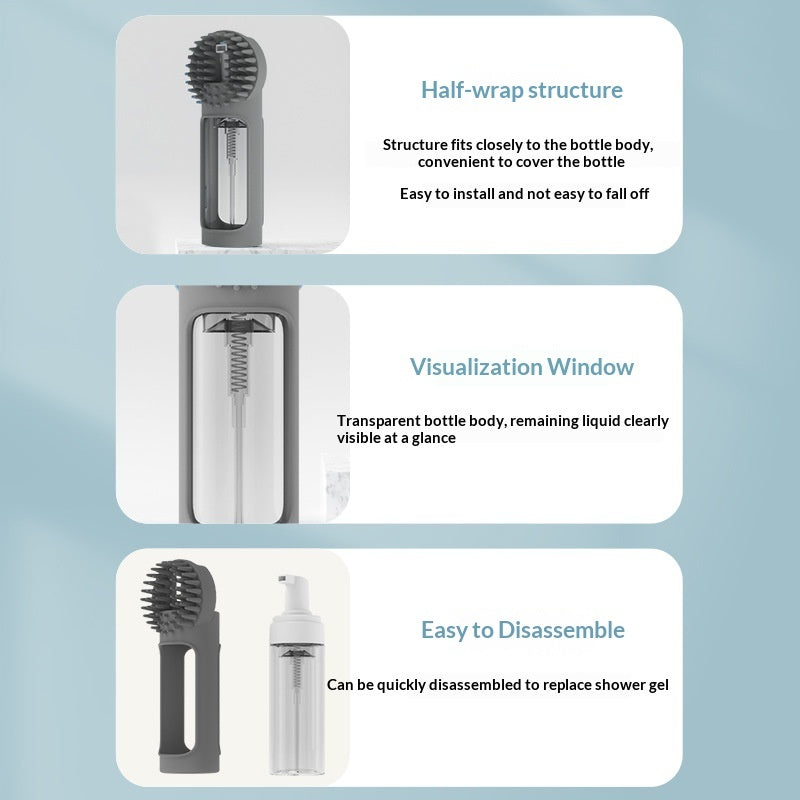 2-in-1 Silicone Multi-Functional Pet Bath Brush