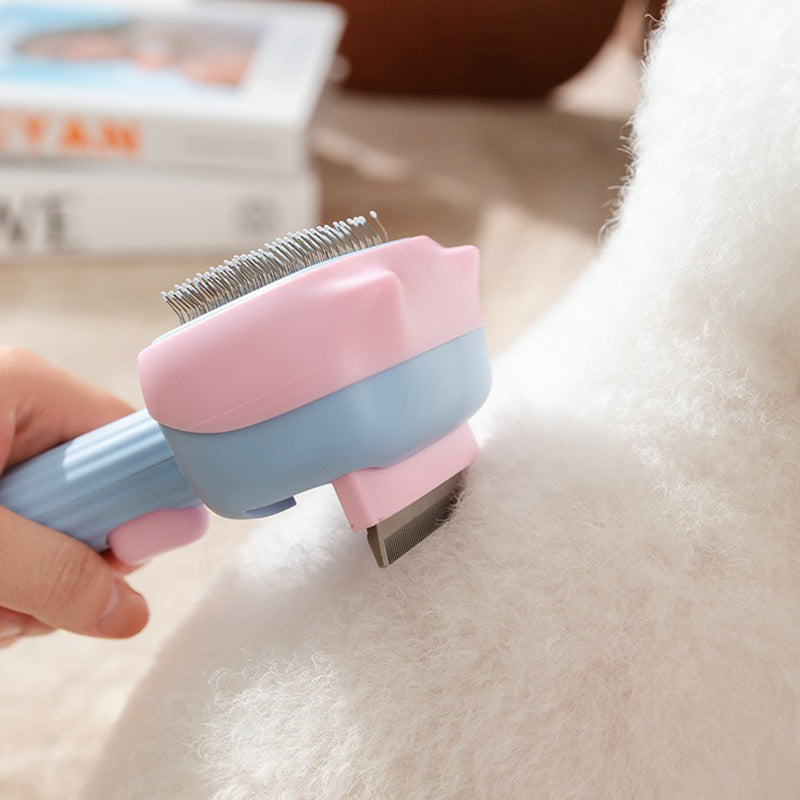 Pet Deshedding Grooming Brush for Dogs and Cats, Dematting Tool