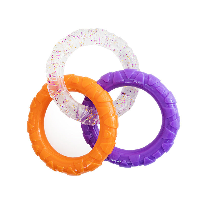 Floating Flying Disk Dog Toy for Water & Training