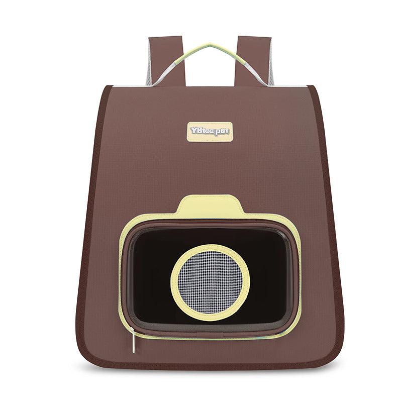 Portable Pet Backpack – Travel Bag for Dogs & Cats