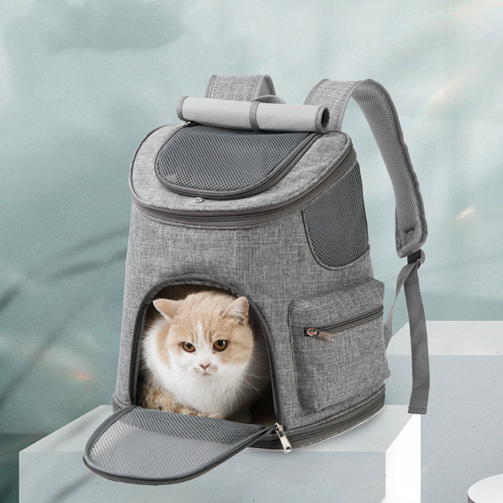Oxford Cloth Portable Dog Backpack for Shoulder Carrying Pets