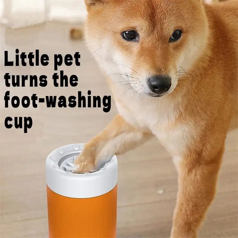 Automatic Pet Paw Washing Cup for Dogs Grooming and Cleaning