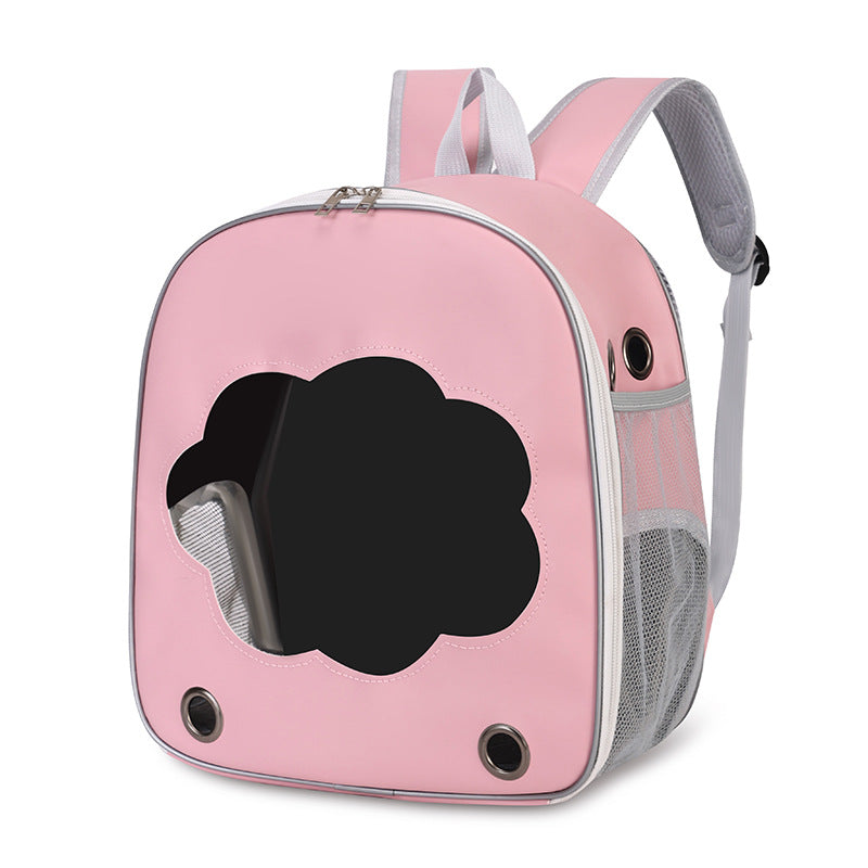 Large-Capacity Portable Space Capsule Backpack for Pets
