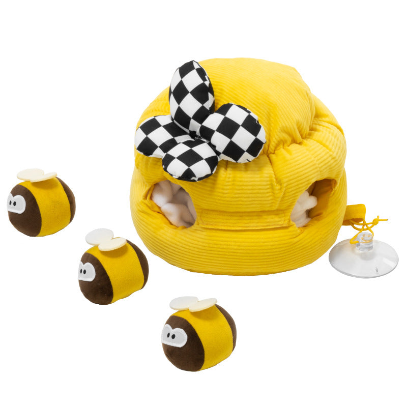 Interactive Food-Dispensing Educational Dog Toy