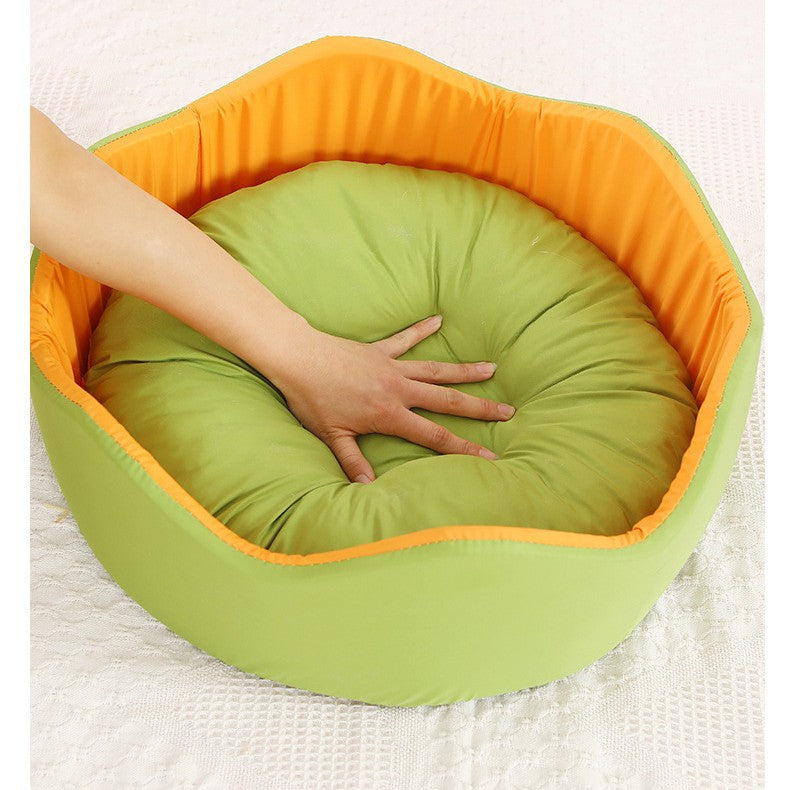Ice Silk Breathable Dog Bed for Pets