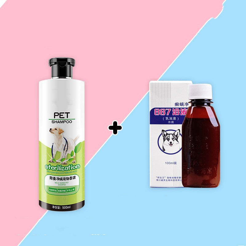 Antiseptic Deodorant Pet Bath Gel with Insect Repellent for Dogs