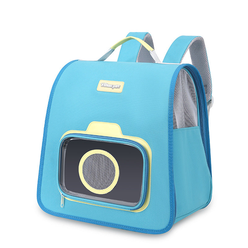 Portable Pet Backpack – Travel Bag for Dogs & Cats